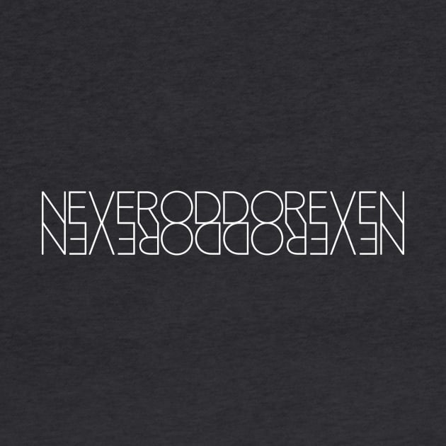 Never Odd or Even by altered igo